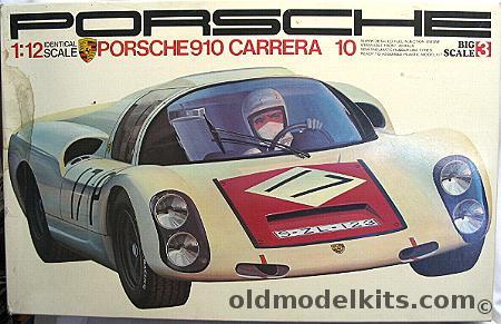 Tamiya 1/12 Porsche 910 Carrera 10, BS1214  plastic model kit